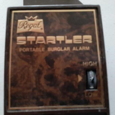 Vintage Regal startler portable burglar alarm