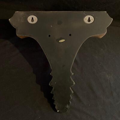 Unique Lidded Glass Lamp and Golden Wall Shelf (DR-HS)