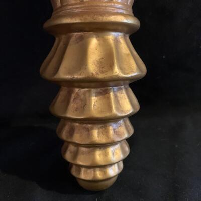 Unique Lidded Glass Lamp and Golden Wall Shelf (DR-HS)