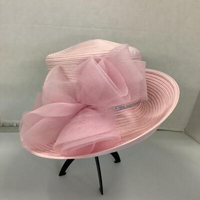 1051 Pink Spring Women's Hat by Mr. Sing-Millinery