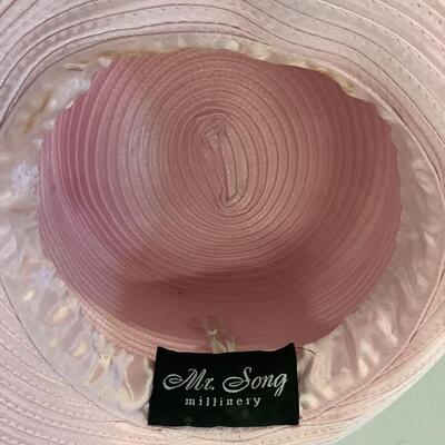 1051 Pink Spring Women's Hat by Mr. Sing-Millinery