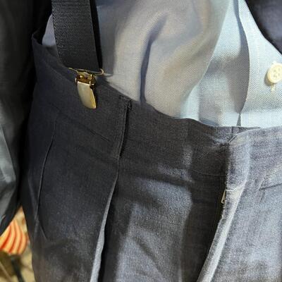 Authentic United States Air Force USAF Military Uniform Shirt Jacket Pants Buttons and Pins