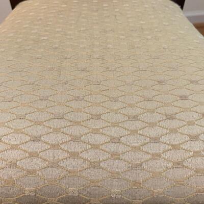 Queen Anne Style Splat Back Chair w/ Framed Biltmore Print & Natural Decor (LR-HS)