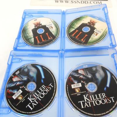 Blu-Ray + DVD Combo Packs: Ill Final Contagium, Killer Tattooist