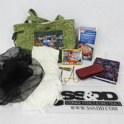 Personal Care Lot:Rosetti Wallet,Water Bottle System ( See Photos),Scarf,Journal