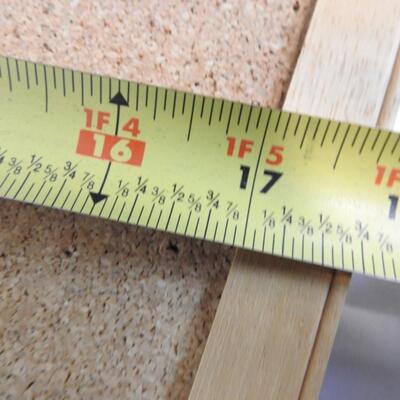 3 Pieces: White Board, Cork Board, Metal Board, SEE Pictures For Sizes