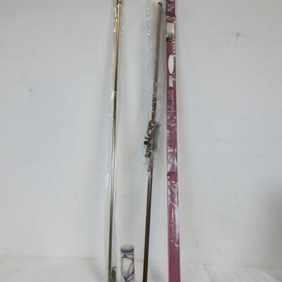 Curtain Rod, Redi Shade Window Shade, Wall Border;