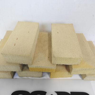 Dry Cleaning Cellular Foam Sponges, 9ct, 6in x 3in x 1 1/2in