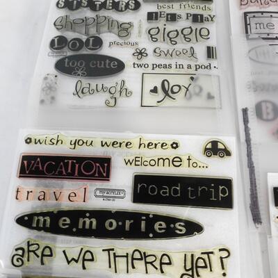 5 Sets of Acrylic Stamps from Close to My Heart ~ my acrylix: Sports, Baby, Etc