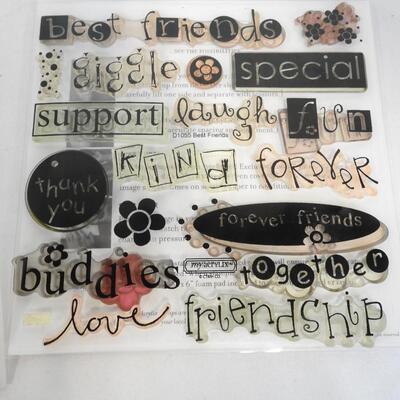 5 Sets of Acrylic Stamps from Close to My Heart ~ my acrylix: Sports, Baby, Etc