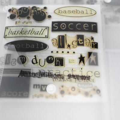 5 Sets of Acrylic Stamps from Close to My Heart ~ my acrylix: Sports, Baby, Etc