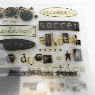 5 Sets of Acrylic Stamps from Close to My Heart ~ my acrylix: Sports, Baby, Etc