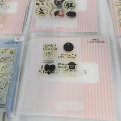 6 Sets Clear Acrylic Stamp Sets Close To My Heart: Elegant Script-Special Days