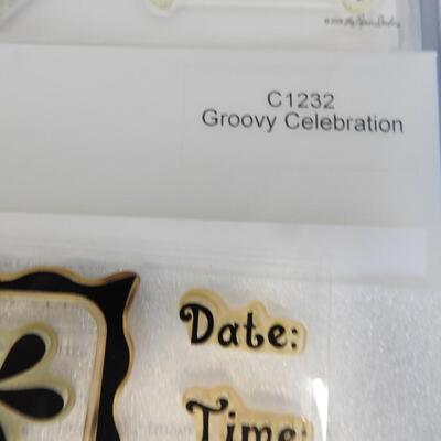 5 Sets Acrylic Stamps by Close To My Heart: Family Love-Spring; 1 Clear Stamps