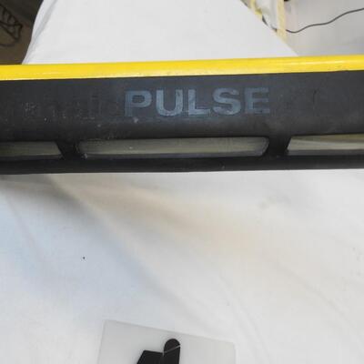 Garden Rake, Shop Broom and Rubbermaid Pulses Commercial Pad w/Velcro Stripes