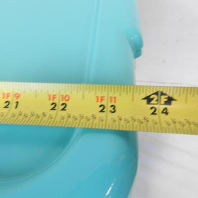Mainstays 14.5 gal Plastic Storage Totes w/Lids, Totes Have Damage, See Pictures