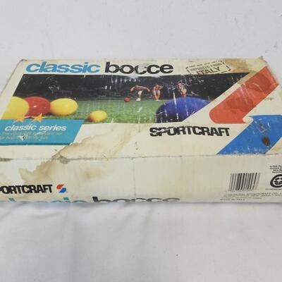 Classic Bocce Game, SPORTCRAFT,  Complete