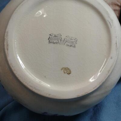 Malvern Ceramics Chamberpot & Empress Ironstone Shaving Mug