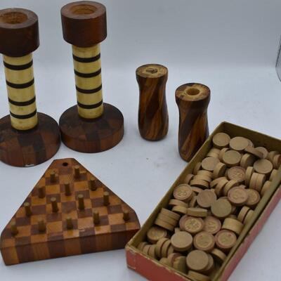 Wood Decor Lot