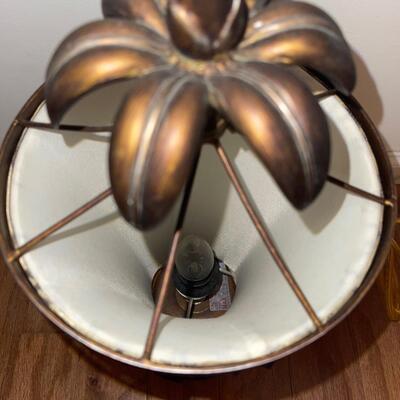 Bronze Palmetto Leaf Floor and Table Lamp (LR-SW)
