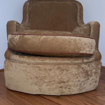 Highland House Gold Colored Arm Chair (LR-SW)