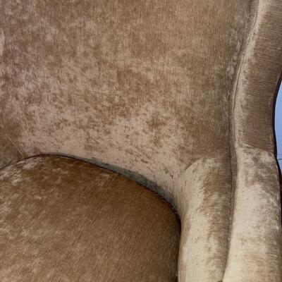 Highland House Gold Colored Arm Chair (LR-SW)