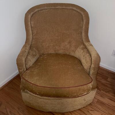Highland House Gold Colored Arm Chair (LR-SW)