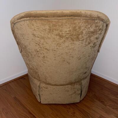 Highland House Gold Colored Arm Chair (LR-SW)