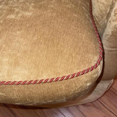 Highland House Gold Colored Arm Chair (LR-SW)