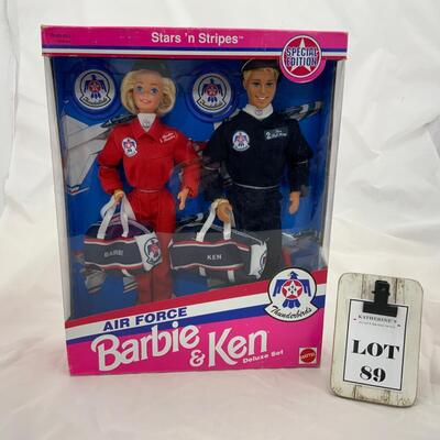-89- Air Force Barbie & Ken Set (1993) | Stars â€˜n Stripes | Special Edition