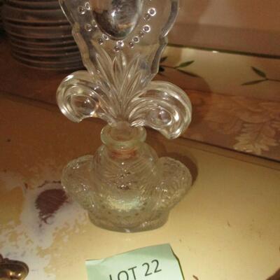 Vintage Wall Sconces, Perfume Bottle, Salt & Pepper