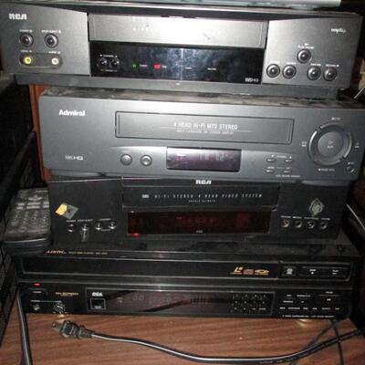 Elecronics-- Receiver, CD Player, Tape Deck