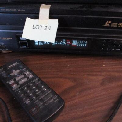 Elecronics-- Receiver, CD Player, Tape Deck