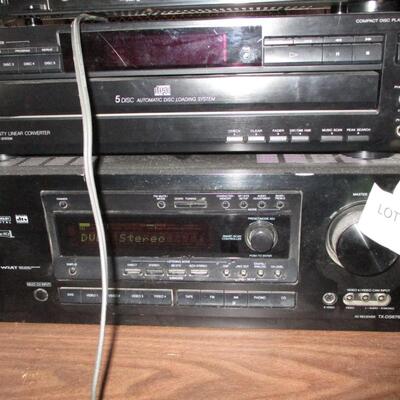 Elecronics-- Receiver, CD Player, Tape Deck