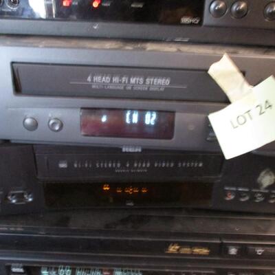 Elecronics-- Receiver, CD Player, Tape Deck