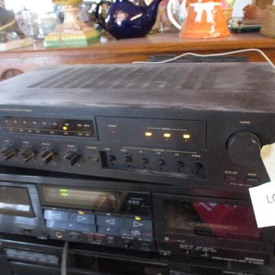 Elecronics-- Receiver, CD Player, Tape Deck