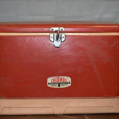 Red Thermos Cooler