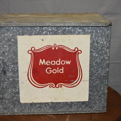 Meadow Gold Tin Box