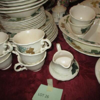 Yellow Ware Metlox China/Dinnerware