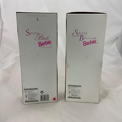 -104- Spring Blossom Barbie (1995) | Spring Petals Barbie (1996) | Avon