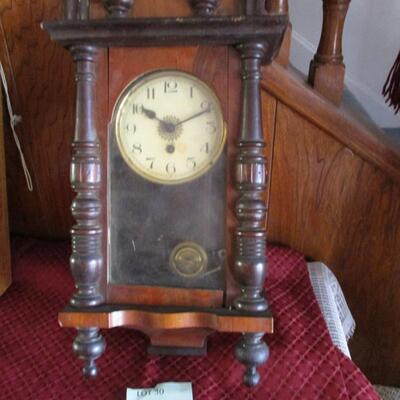 Mahogany Wall Clock