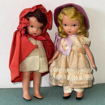 AA  VINTAGE STORY BOOK DOLLS COMPOSITION
