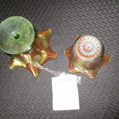 Vaseline Tulip/ Fenton Carnival