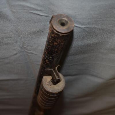 Light brown wood crack n' barrel