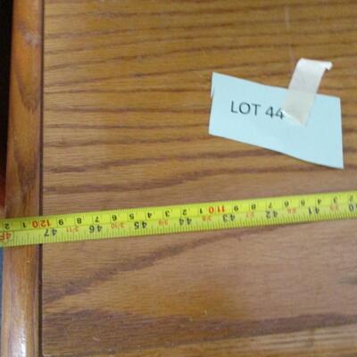 Oak Office Desk & Printer Stand