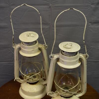 2 White gas lantern