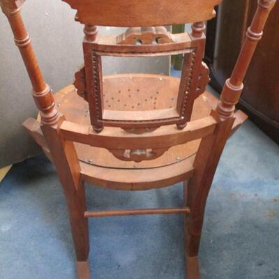 Wooden Antique Rocker