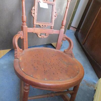 Wooden Antique Rocker