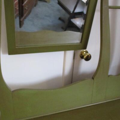 Painted Antique Washstand