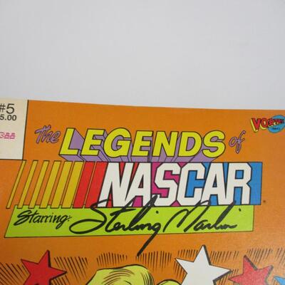 Legends NASCAR Comic Books & Lanyard